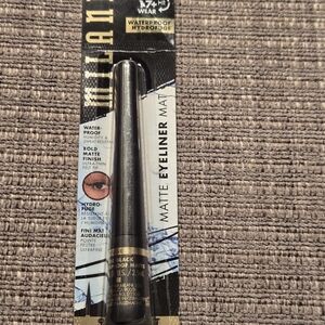Milani Waterproof Matte Black Eyeliner‎
